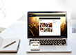 project preview image WordPress website (portfolio) for a music band